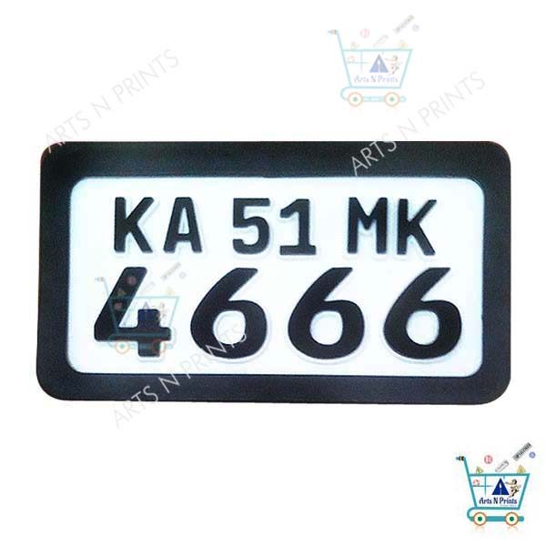 German number plate protective frame online in India