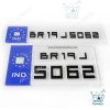 acrylic 3d Bike number Plates online