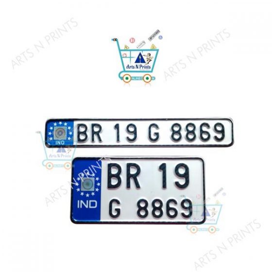 rto approved number plate fonts download